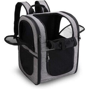 Pet Carrier Backpack for Large/Small Cats and Dogs, Puppies, Safety Features